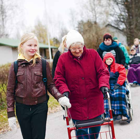 12 Vänskap ger glädje Under vändagen vill vi lyfta fram vikten av att man möts över