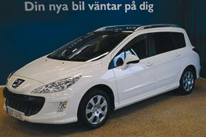 metreg.nummer: KFN894. 92.000:- Webbnr:5477292 Peugeot 308 SW Premium 1.6 HDi - Dragkrok -10. 4500 mil.