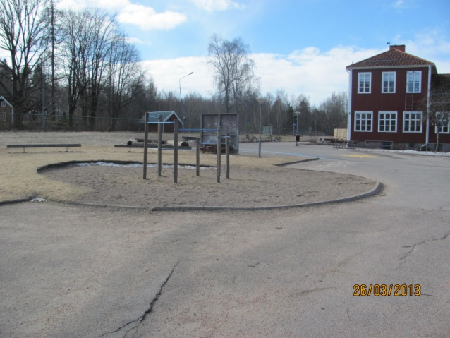 Öxnered skola Lämplig plats för flexibel pallkrageodling- Öxnered