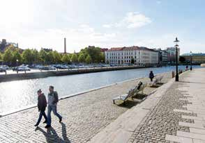 Gullbergsån FOTO: KASPER DUDZIK Ytvatten och djurliv Olskroken an Ullevi Skansen Lejonet Gullbergsån Gårda Olskroksmotet Ullevimotet Gårdatunneln Redbergsvägen Lunden Där vi påverkar vattendrag har