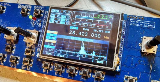 Teknik mchf Egenbygge SDR-transceiver Dags för SDR-byggsats med ytmonterat Av SM0JZT, Tilman D.