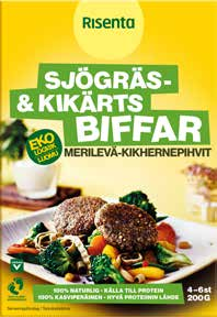 Hela serien är naturligt glutenfri,