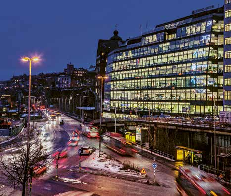 Byggrätten är på cirka 17 000 kvadratmeter BTA för kontor, handel och service. Byggstart är beroende av tidplanen för den övergripande omvandlingen av Slussen.