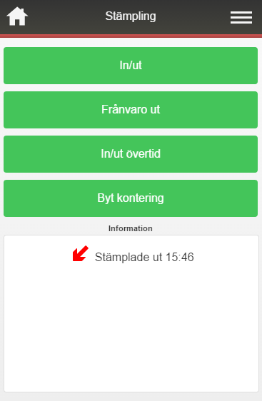 Nyheter Flex HRM Mobile Stämpling med platstjänster I HRM Mobile finns nu möjlighet att stämpla och göra konteringsbyte i