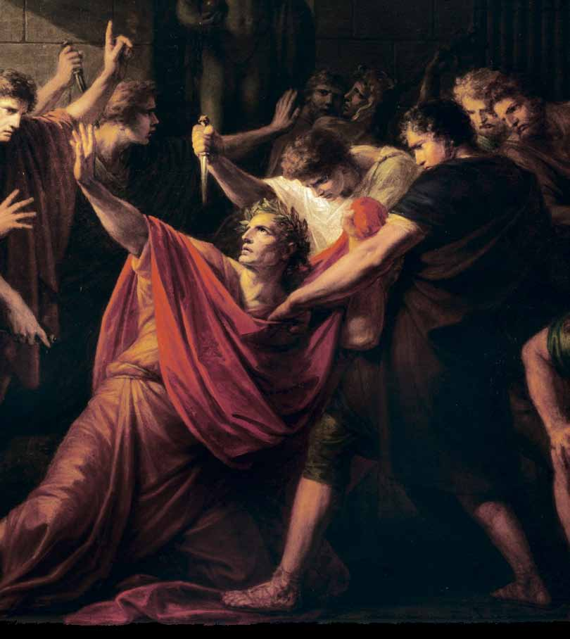 Julius Caesar mördades i
