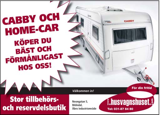 När du har problem med din husvagn.