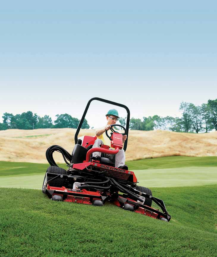 Groundsmaster 3500-D Toro Groundsmaster 3500-D är liten till storleken, men massiv när det gäller prestanda och produktivitet.