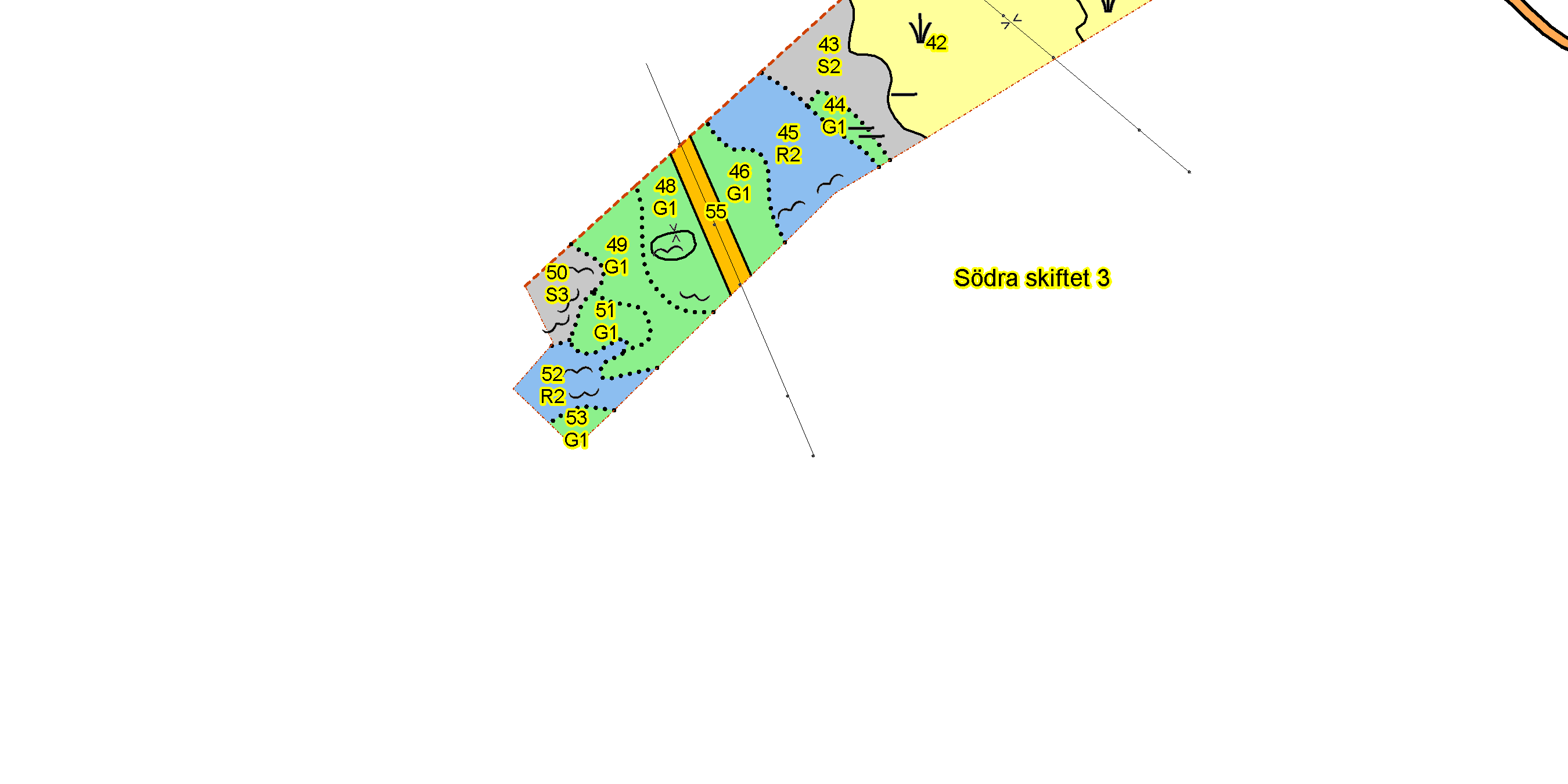 SKOGSKARTA Planens namnälmarsrum 1:7 m fl Församling Hallingeberg Kommun Västervik Län Kalmar län Upprättad år 25 PlanläggareMagnus Christiansson Utskriftsdatum 213-3-22