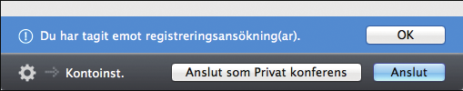 Logga in på Unified Communication Systeminställningar för att utföra följande: Ändra lösenord och e-postadress.