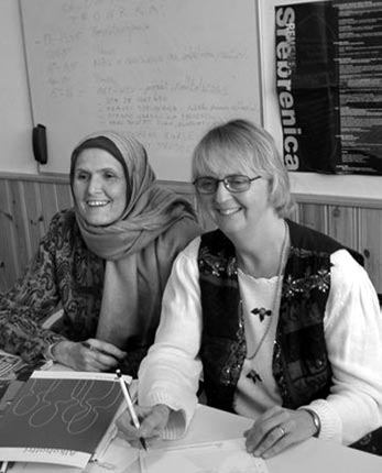 Kvinnoorganisation vid Bosniska islamiska församlingen i Sverige.