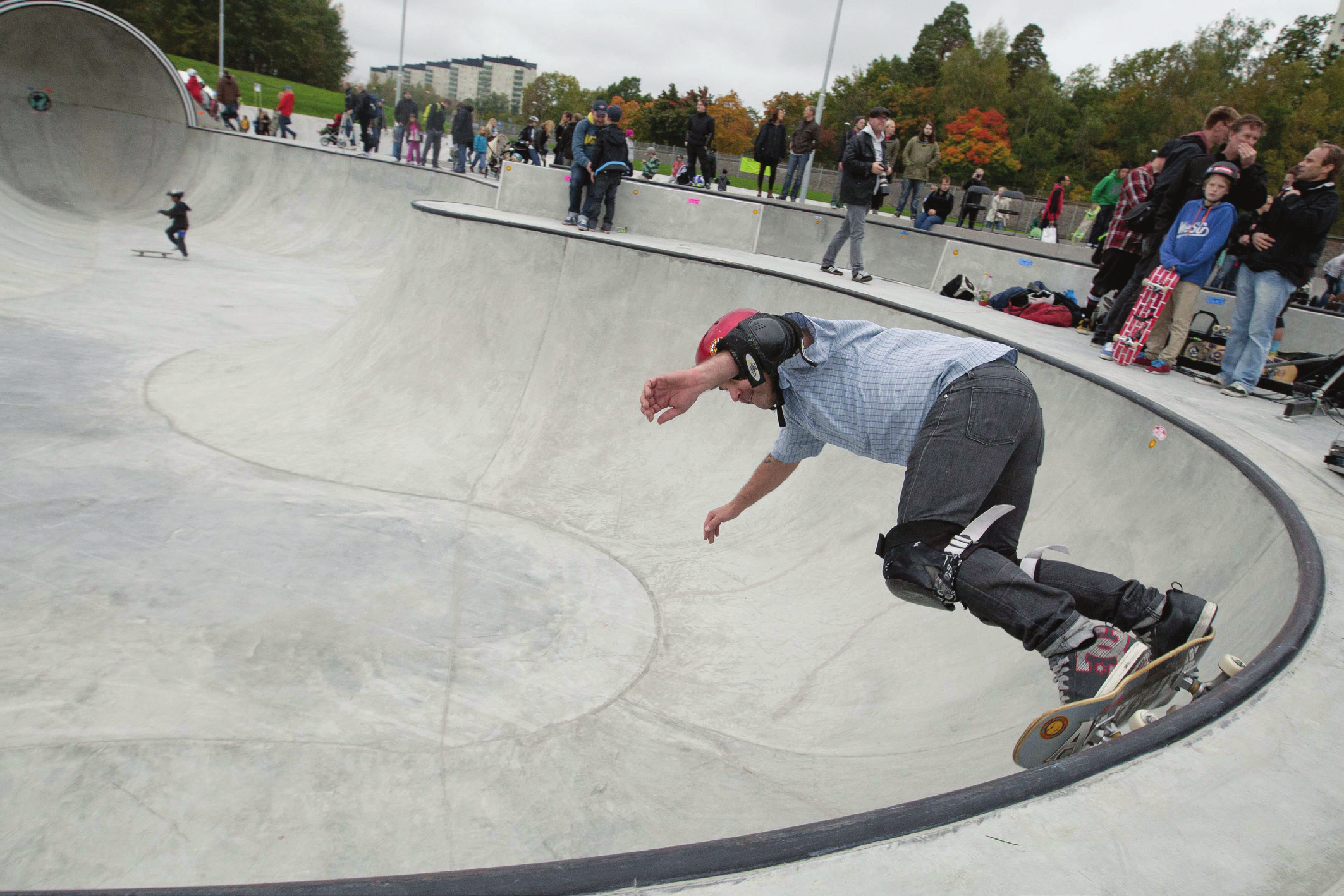 Högdalens skatepark. och kringutrymmen tar också resurser från den prioriterade barn- och ungdomsidrotten.