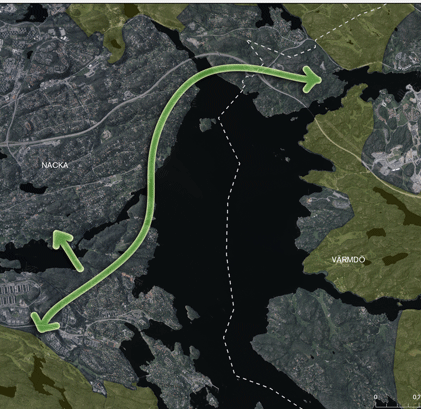 4b nacka Gröna dalen och Fågelhöjden Utmaningar Skogsområdet i Fågelhöjden utgör tillsammans med Gröna dalen ett intressant område ur flera olika aspekter, både som en del i stadsväven för att länka