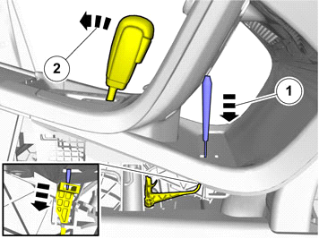 Frigör shift-lock funktionen.