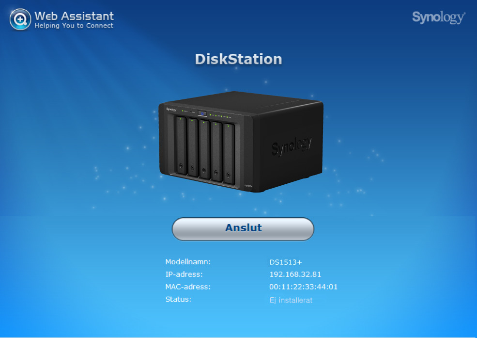 Kapitel Installera DiskStation Manager Kapitel 3: 3 Synology DiskStation Manager (DSM) är ett webbaserat operativsystem som tillhandahåller verktyg för att få åtkomst till och hantera din Synology