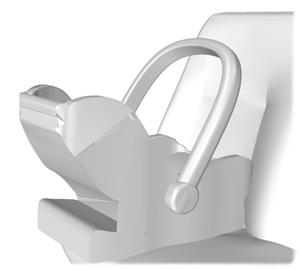 Placera aldrig en bakåtvänd bilbarnstol på ett säte där en luftkudde sitter monterad framför sätet. Läs och följ tillverkarens instruktioner vid användning av barnsäkerhetsutrustning.