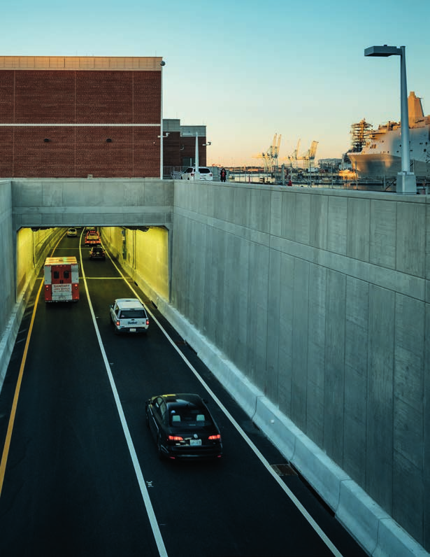 Skanska Årsredovisning 2016 19 30 minuter kortare restid per dag Elizabeth River Tunnels, Norfolk, USA Infrastrukturutveckling och Byggverksamheten Nya Midtown Tunnel är hjärtat i projektet Elizabeth