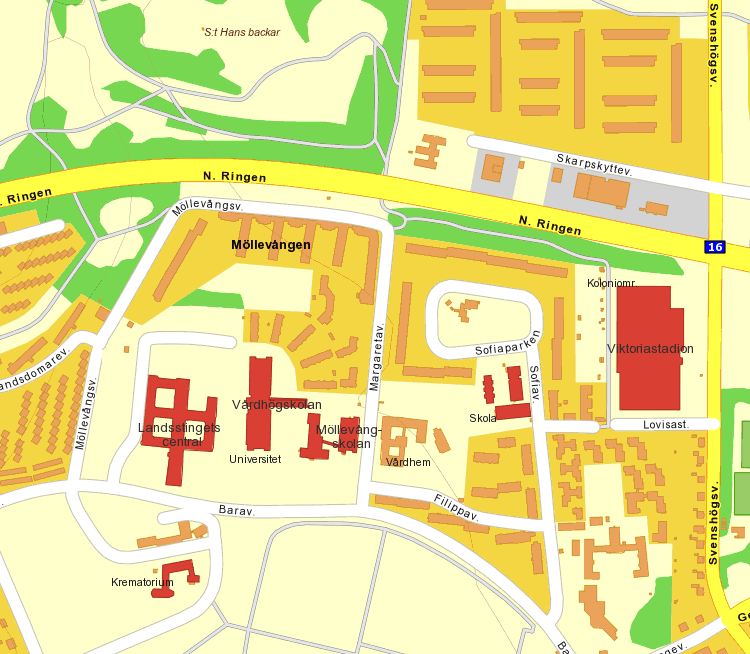 Anhörigcenter (entré via baksidan av huset) Margaretavägen 2A 222 40 LUND Anhörigcenter Med buss - Du tar dig lätt till