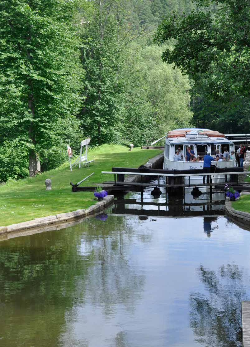 Pleasure for all tastes and senses. WORTH KNOWING Rimforsa Quay M/S Kind has been based at Rimforsa Quay, which is the final destination of canal tours in this southern part of the canal system.