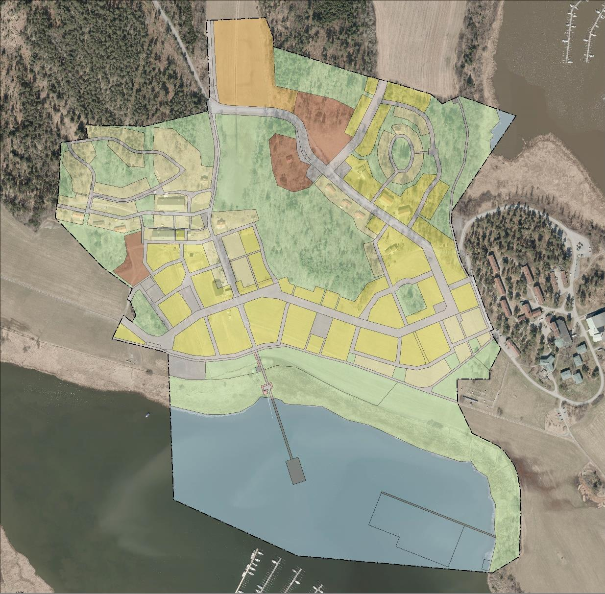 ÖSTERÅKERS KOMMUN SAMRÅDSHANDLING 2(50) anslutning till Täljöviken medför att det är nödvändigt att stadsdelen anpassas och förbereds för kommande klimatförändringar för att på så vis undvika