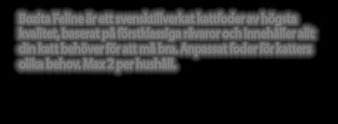 behöver för att må bra.