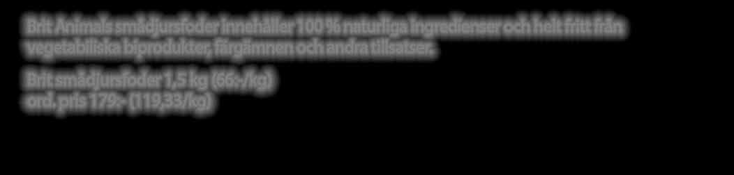 katters olika behov.
