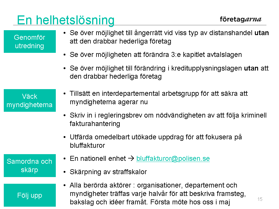 OFFENTLIG UTFRÅGNING