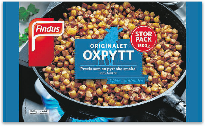 SPARA 7:50 CHOKLADKAKA SPARA 15: OXPYTT FINDUS 1,5kg Djupfryst Big pack Jämförpris 26:60 kr/kg