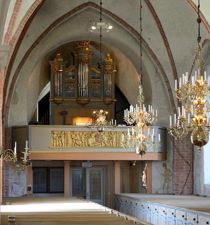 KONSERT NR 2 Sportlovsorgel med barnkonsert I Sollentuna kyrka kan man inte bara lyssna till orgelmusik.