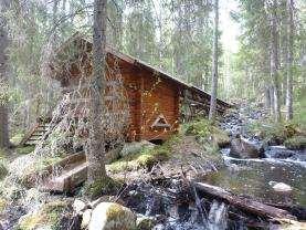 Bäcken har stationär öring och lekbottnar på ett flertal lokaler längs efter bäcken.