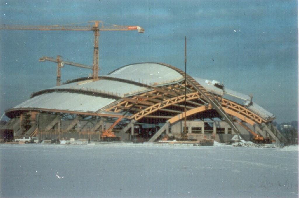 Skating Hall, Hamar, Norway, 1992 Arched