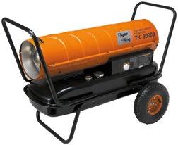 Spänning 230 V, 146 W Värmekapacitet 22 kw, 18750 kcal/h Bränsleförbrukning 2,0 l/h Tankvolym 20 l Mått (lxbxh) 800x335x412 mm Vikt 13,1 kg Artikelnummer: 114256 Pris: 3 625:- (2 900:-) Värmekanon