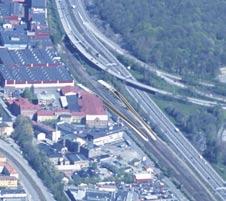 JÄRNVÄGSUTREDNING VÄSTLÄNKEN 2. GULL- BERGSVASS 5. 3. 4. STAMPEN 2.