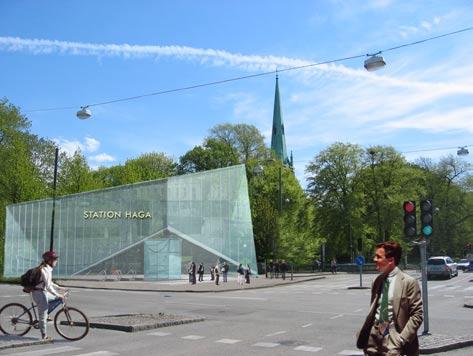 JÄRNVÄGSUTREDNING VÄSTLÄNKEN Station