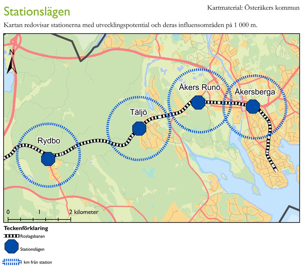 Del 2 Planförslag detaljplaneläggning i förnyelseområden föregås av detaljplaneprogram eller fördjupad översiktsplan. Utveckla stationslägena.