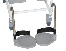 M2 Tillbehör Vadband i grå nylon med kardborre Vadband rekommenderas särskilt för Tip-stolar, enligt det förhindrar att benen faller bakom.