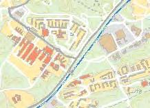 V10 Omväxlande stråk som går genom Solgård och centrala Huddinges bostadsområden,