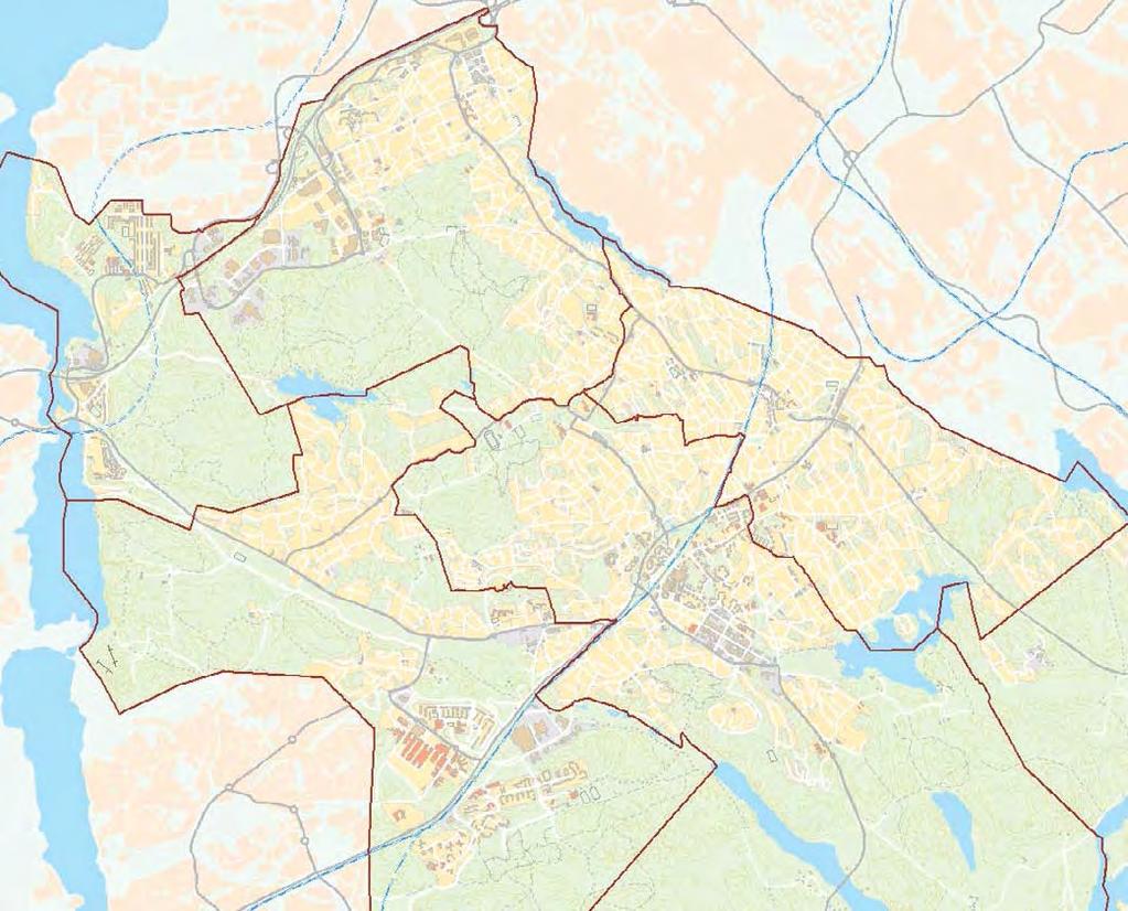 Parktillgång Västra Huddinge Västra Huddinge omfattar kommundelarna Vårby, Segeltorp, Sjödalen-Fullersta, Stuvsta-Snättringe samt Flemingsberg.