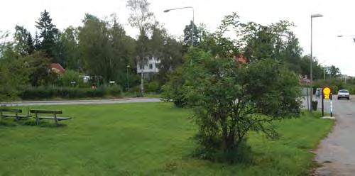 5. Fickpark Norrängsv Det lilla parkpartiet ligger längs med Norrängsvägen mot Farvägen och