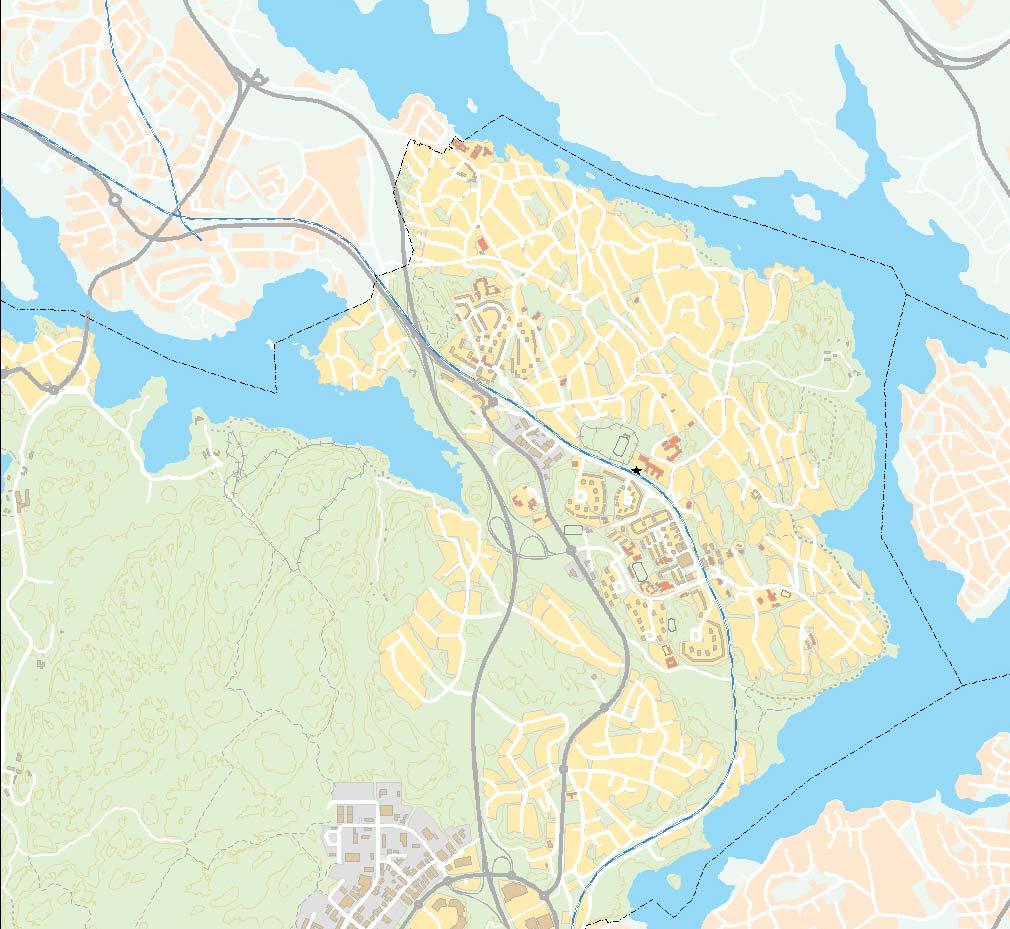 Parkstråk HUDDINGE KOMMUN Parkplan Parkstråkens uppgift är att binda samman viktiga målpunkter i grönstrukturen och utgöra trevliga promenadstråk.