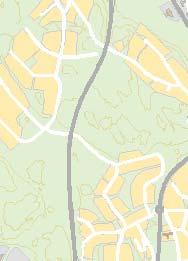 Ö7 Sammanfattning Ö9 Parkstråk som utgår från Ö8 och leder söderut längs Karsborgsleden i Västra Länna.
