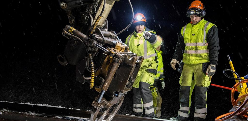 Underhåll järnväg Baskontrakt järnväg Jönköpingsbanan Utskick