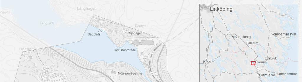 Geografisk avgränsning Till Linköping är det 7 mil, till Åtvidaberg drygt 3 mil och till Västervik ca 4 mil. Till närmaste tätorten Gamleby är det 1,4 mil. Figur 2.