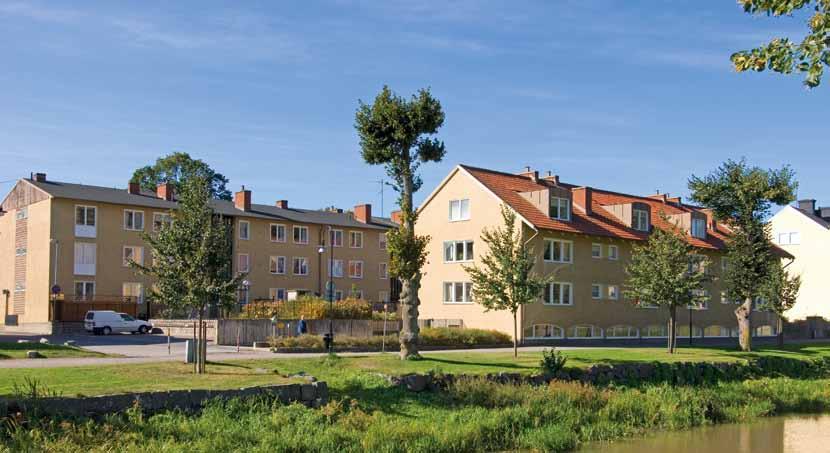 Fastighet Pilgrimen i Sankt Laurenti kyrka Göta kanal Prästg. Bjelkeg. Skönbergag. Bjelkeg. Parkg. Erik Dahlbergsg. Margaretag.