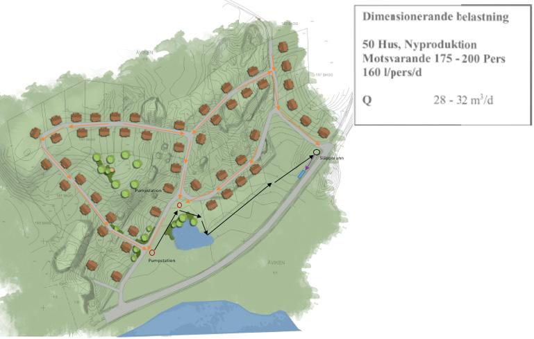 När val av minireningsverk gjorts har stor hänsyn tagits till vad som kommunen installerat i Mariedamm för att förenkla processen då det finns en liknande referensanläggning inom kommunen.