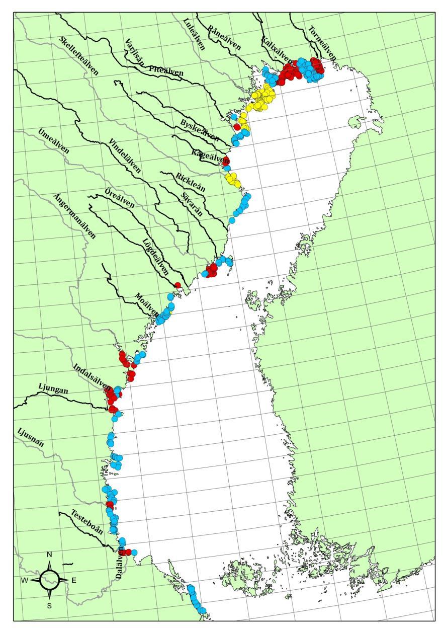 man kunna skapa (för lax) fiskefria områden där ett blandfiske på kusten bedrivs idag. Med samma resonemang bör i så fall även fritidsfiske efter lax upphöra i dessa områden.