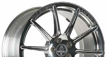 Storlek 20x9 15-17 101831G15 6 400 kr/st 20x10 15-17 101832G15 6 900 kr/st SHELBY CS70 CHROME Storlek