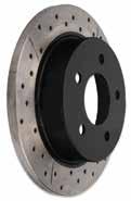 Borrade & Slitsade Bak Par Mach1/Cobra Powerslot Mustang 94-04 GT/V6 53102 3 900 kr Bromsskivor Fram Par Powerslot Mustang