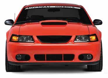 94-04 7133599 3 500 kr RED VINYL BUMPER INSERT LETTERS 99-04 V6, GT, Mach 1 99