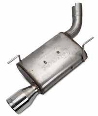CATBACK & AXLEBACK AVGASSYSTEM Pype-Bomb Axleback krom 05-10 GT, GT500 20104 6 400 kr Street-Pro