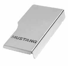 DEAD PEDAL COVER MED MUSTANG